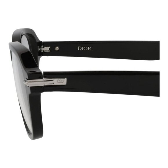 Dior Mens Round/Oval Black Black Transparent Fashion Designer Eyewear - Picture 4 of 4